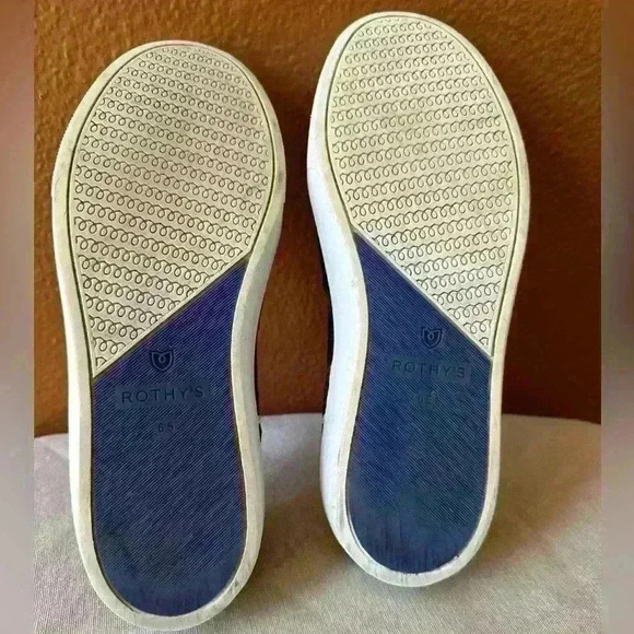 Rothy's " The Original Slip-On Sneaker" Gray Camo Women's Size 6.5 EUC! - Picture 13 of 14